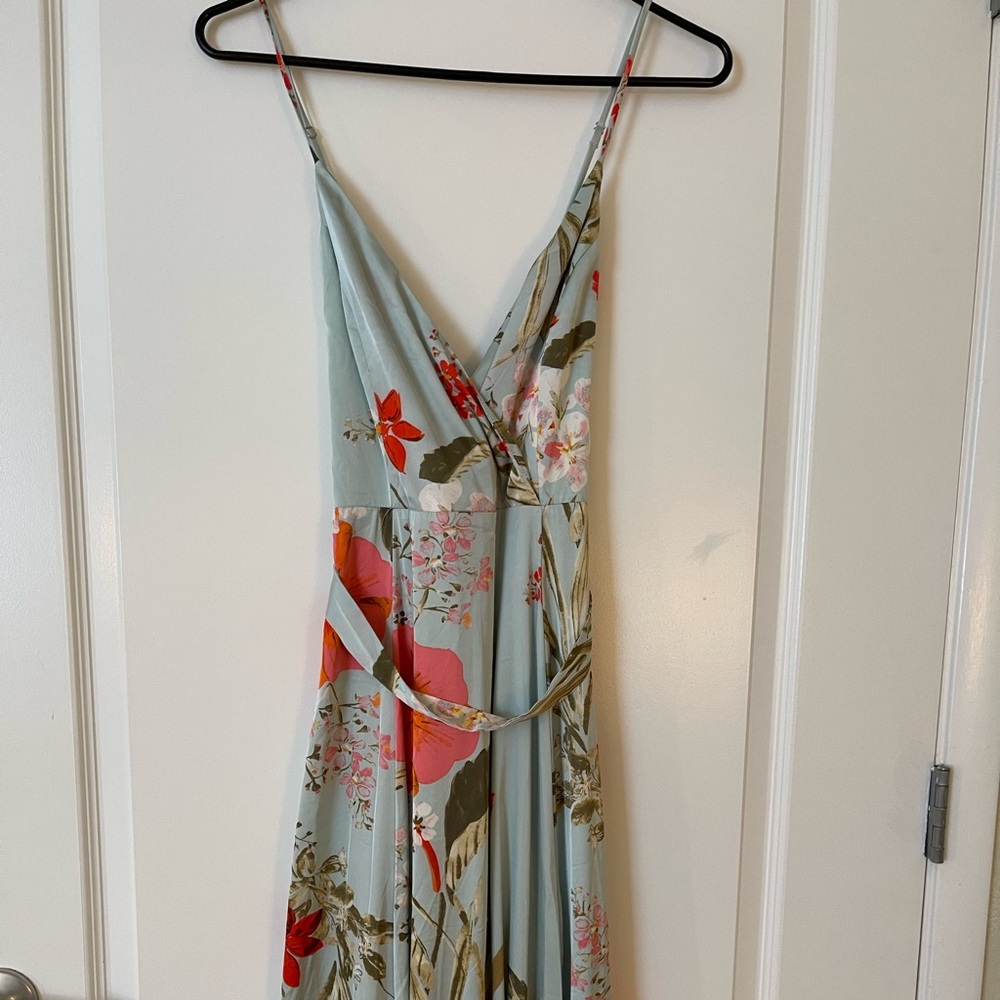 Lulu’s Baby Blue Women Long Dress